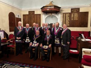 Grand Superintendent M.E.C. Walter Archibald at Installation 2024-2029.