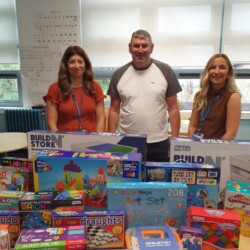 Donation of Toys and Games for the Nurture Room.